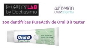 200 Dentifrices Oral B PureActiv à tester