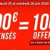 Géant Casino : 100€ dépensé = 100€ remboursé