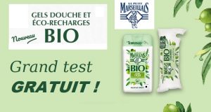 2.000 gels Douche BIO éco-recharge Le Petit Marseillais à tester