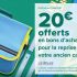 Reprise cartable Carrefour : 20€ offerts pour votre ancien cartable