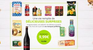 Degustabox: la box gourmande à 9,99€ au lieu de 15,99€
